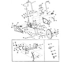 Lifestyler 614287081 exploded view of exercise cycle diagram
