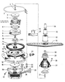 Motor, heater, and spray arm details