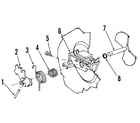 Kenmore 5871548581 detergent cup details diagram