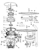 Motor, heater, and spray arm details