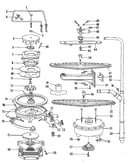 Motor, heater, and spray arm details