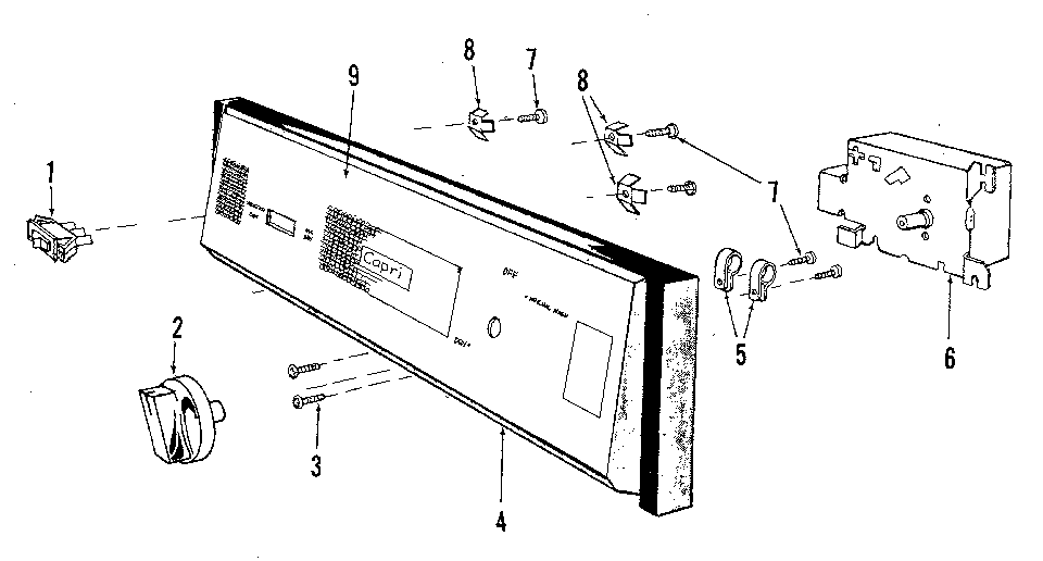 Control panel details