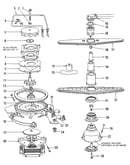 Motor, heater and spray arm details