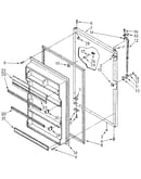 Refrigerator door