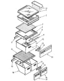 Refrigerator shelf