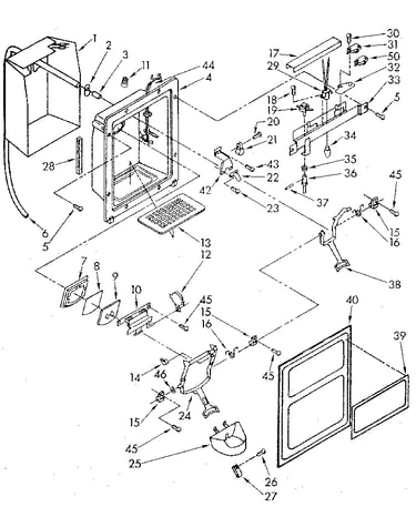 Dispenser front