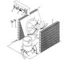 Sears 867815102 cooling section diagram
