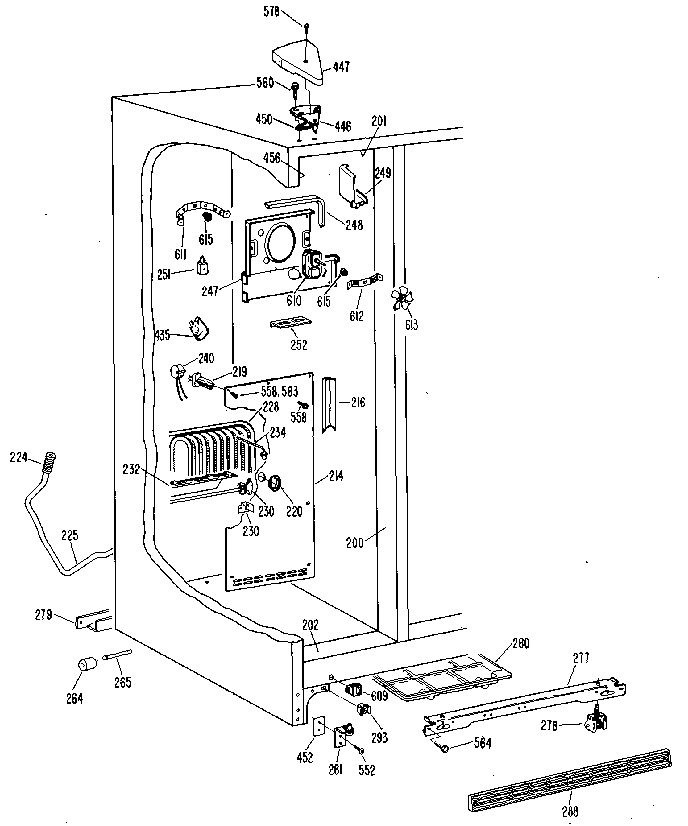 Freezer section