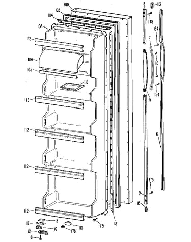 Fresh food door