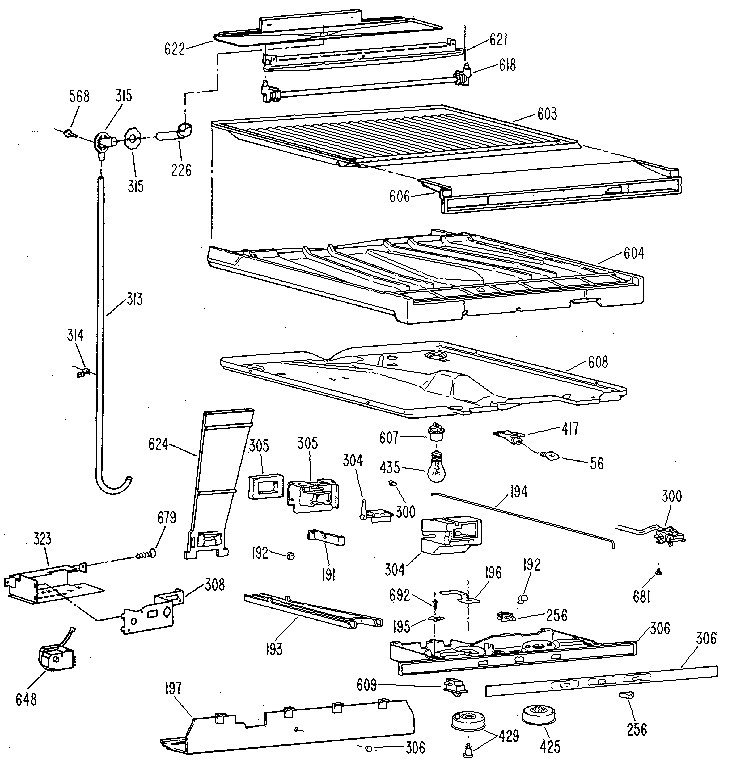 Compartment separator