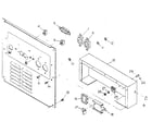 Generac 8877-0 exploded view of receptacle panel diagram