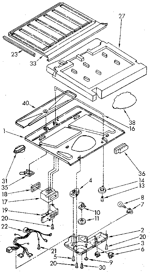 Compartment separator