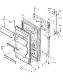 Refrigerator door