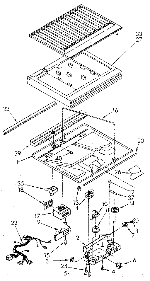 Compartment separator