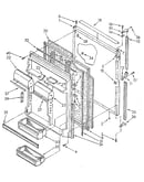 Refrigerator door