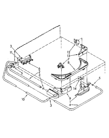 Bleach, detergent and rinse dispenser