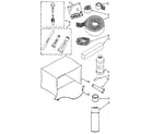 Kenmore 1068791850 optional parts (not included) diagram