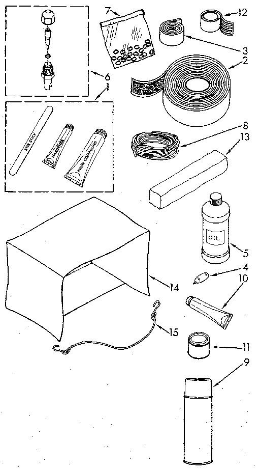 Optional parts (not included)