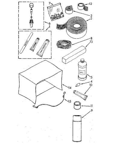 Optional parts (not included)