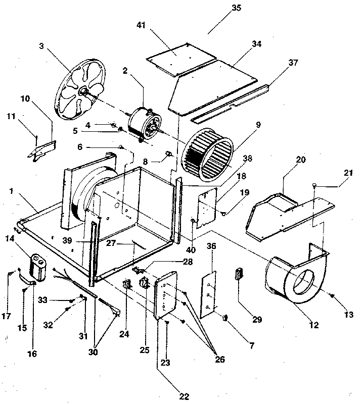 Electrical system and air handling