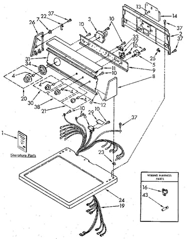 Top and console