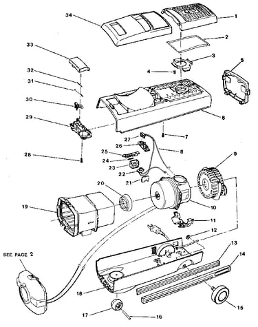 Cleaner housing assembly