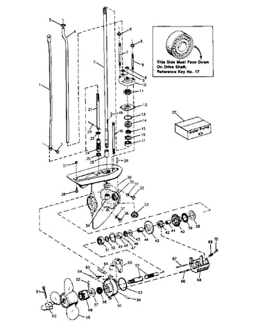 Gear housing assembly
