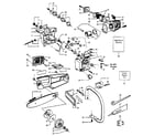 Craftsman 358355140 handle /chain and guide bar assembly diagram