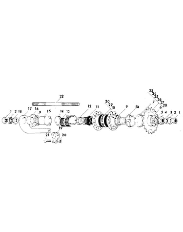 Shimano coaster brake 333