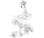 Craftsman 502255652 steering system diagram