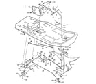 Craftsman 502255652 blade housing suspension diagram