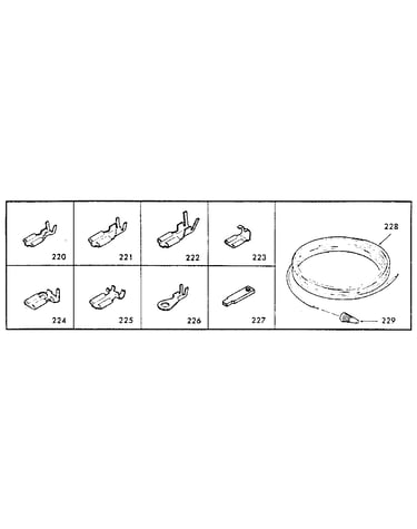 Wiring and wiring terminals