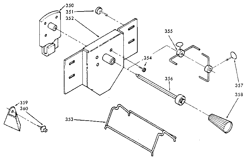 Optional rotisserie kit