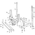 Kenmore 58771790 frame details diagram