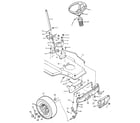 Craftsman 502254980 steering diagram