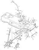 Mower suspension
