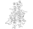 Craftsman 502254980 mower housing diagram