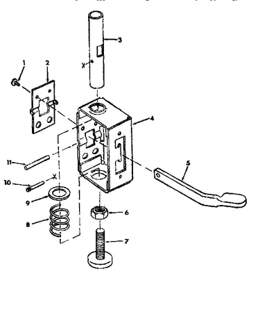 Figure 7 - foot assembly