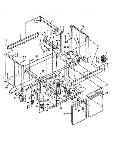 Figure 8 - cabinet assembly