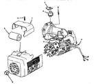 Craftsman 11319751 figure 9 - motor assembly diagram
