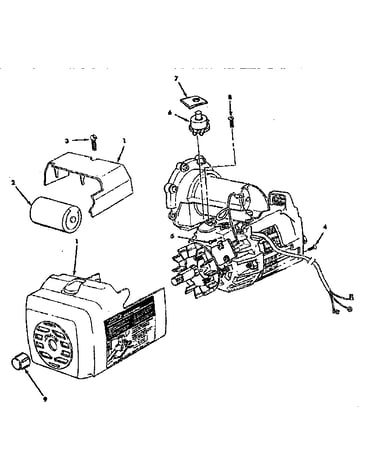Figure 9 - motor assembly