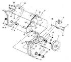 Craftsman 247298521 chain case assembly (part no. n04924a) diagram