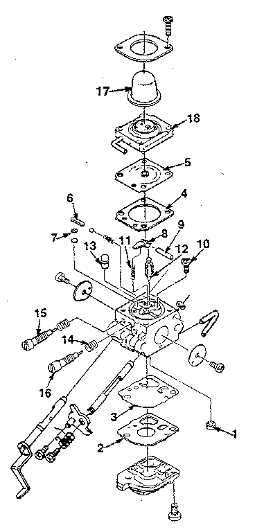 Carburetor - zama c1u-h13