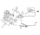 Troybilt HORSE SERIAL 916107 AND UP wheels/tines/pto drive lever & yoke assembly (figure 2) diagram