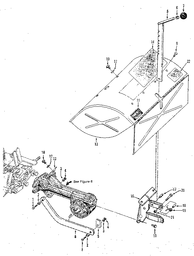Depth regulator & tine hood assemblies (figure 4)