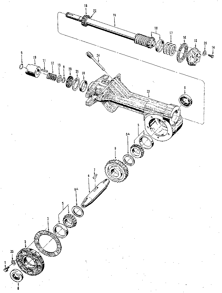 TILLER ATTACHMENT TRANSMISSION ASSEMBLIES (FIGURE 6)