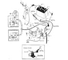 Troybilt HORSE SERIAL 916107 AND UP electric start system - 7hp & 8hp tillers (figure 9) diagram