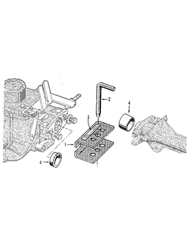 Tow hitch attachment (figure 14)