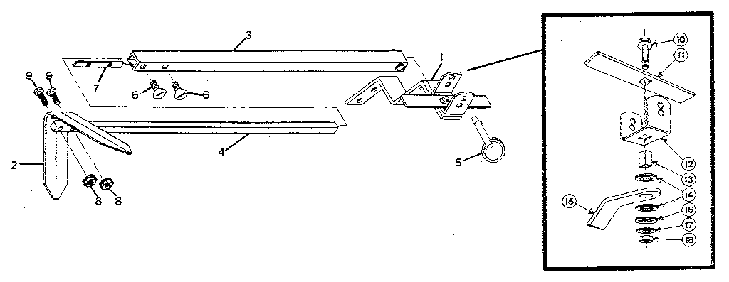 Row marker attachment (figure 17)