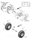 Bolo tines, wheels